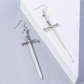 Gothic Sword Earrings
